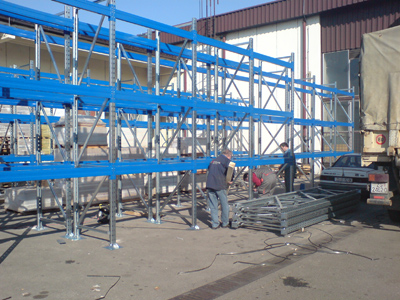 Pallete racks