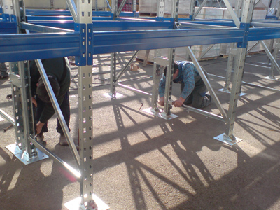 Pallete racks