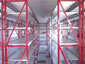 Shelving racks